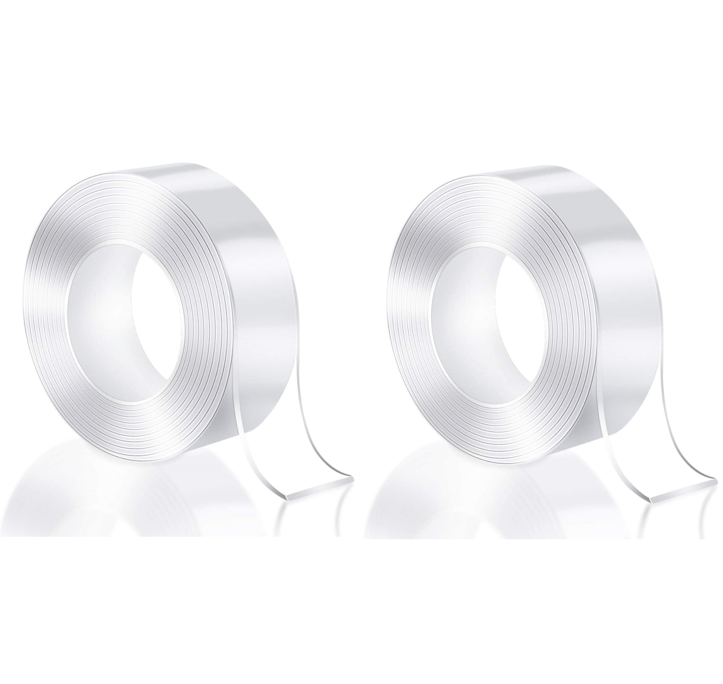 Återanvändbar dubbelhäftande nanotejp 5 m 2-pack