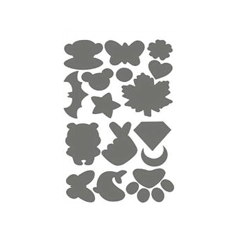 Selvklebende reparasjonslapp, vanntette reparasjonslapper for klær 1 ark LightGrey