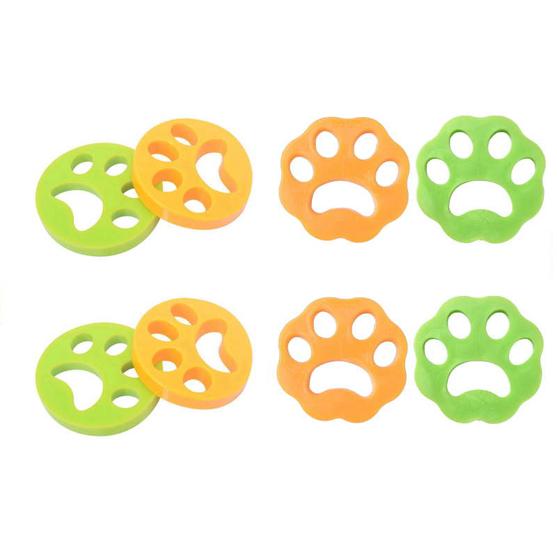 Gjenbrukbar pelsfjerner 8 stk MultiColor