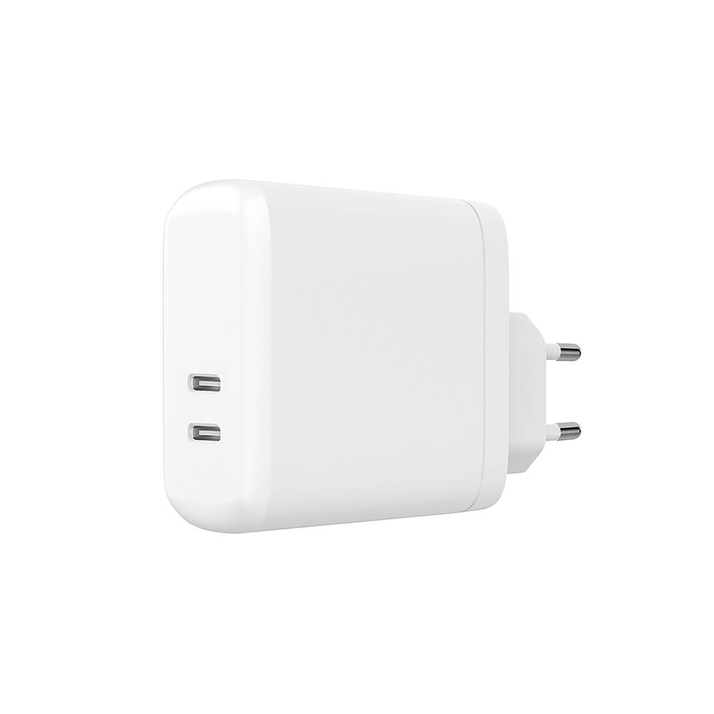 Laddare 220V 2xUSB-C PD 60W