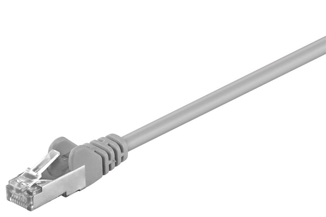 Patchkabel CAT 5e, SF/UTP, grå, 3 m
