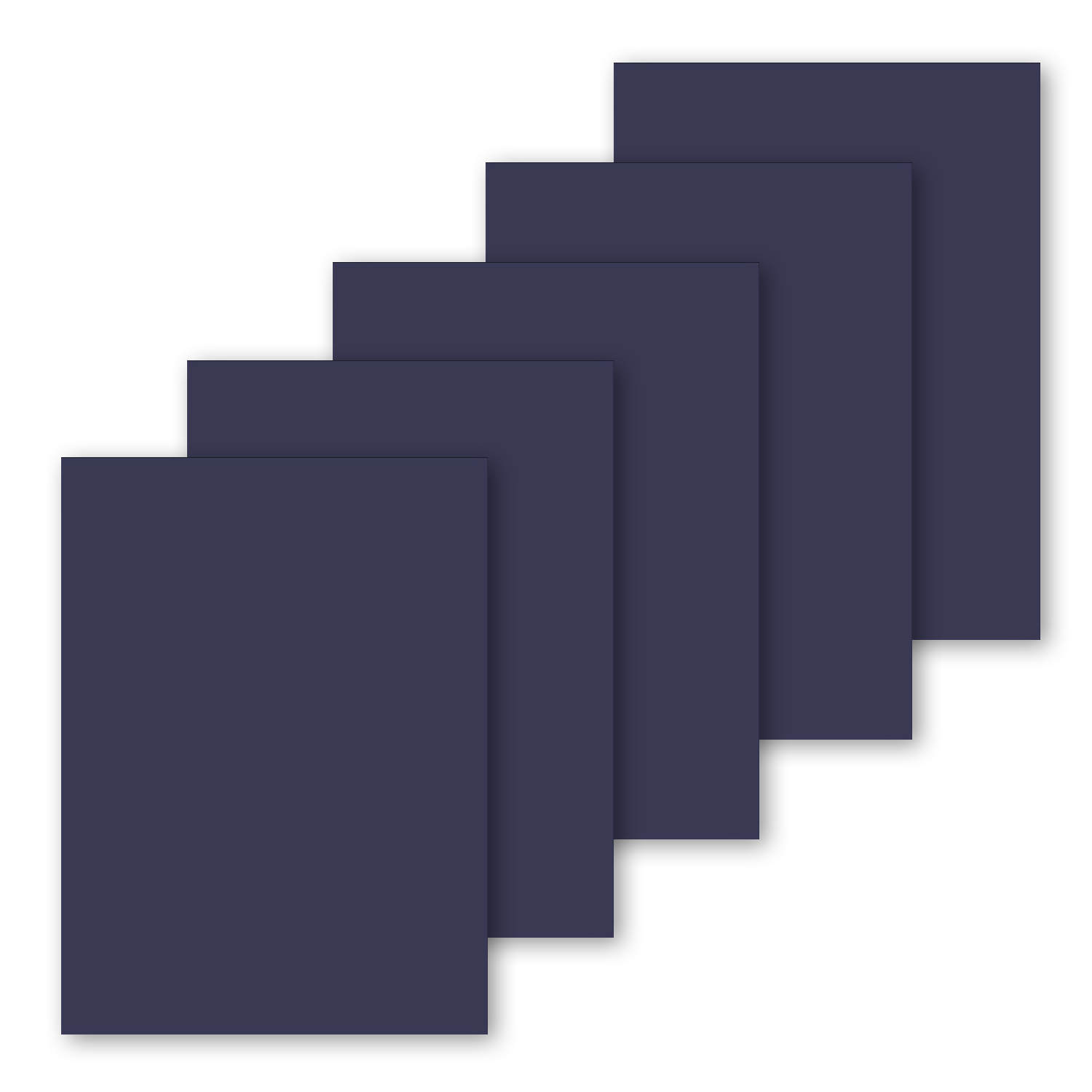 Selvklebende reparasjonslapper 5 ark DarkBlue