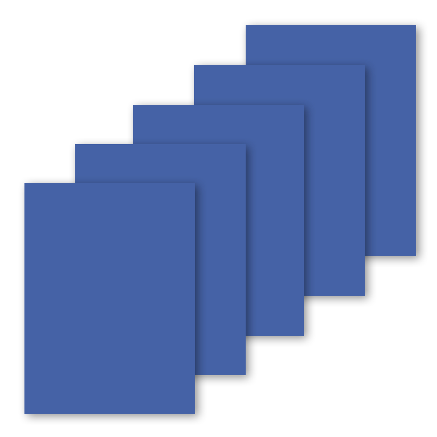 Selvklebende reparasjonslapper 5 ark Blue