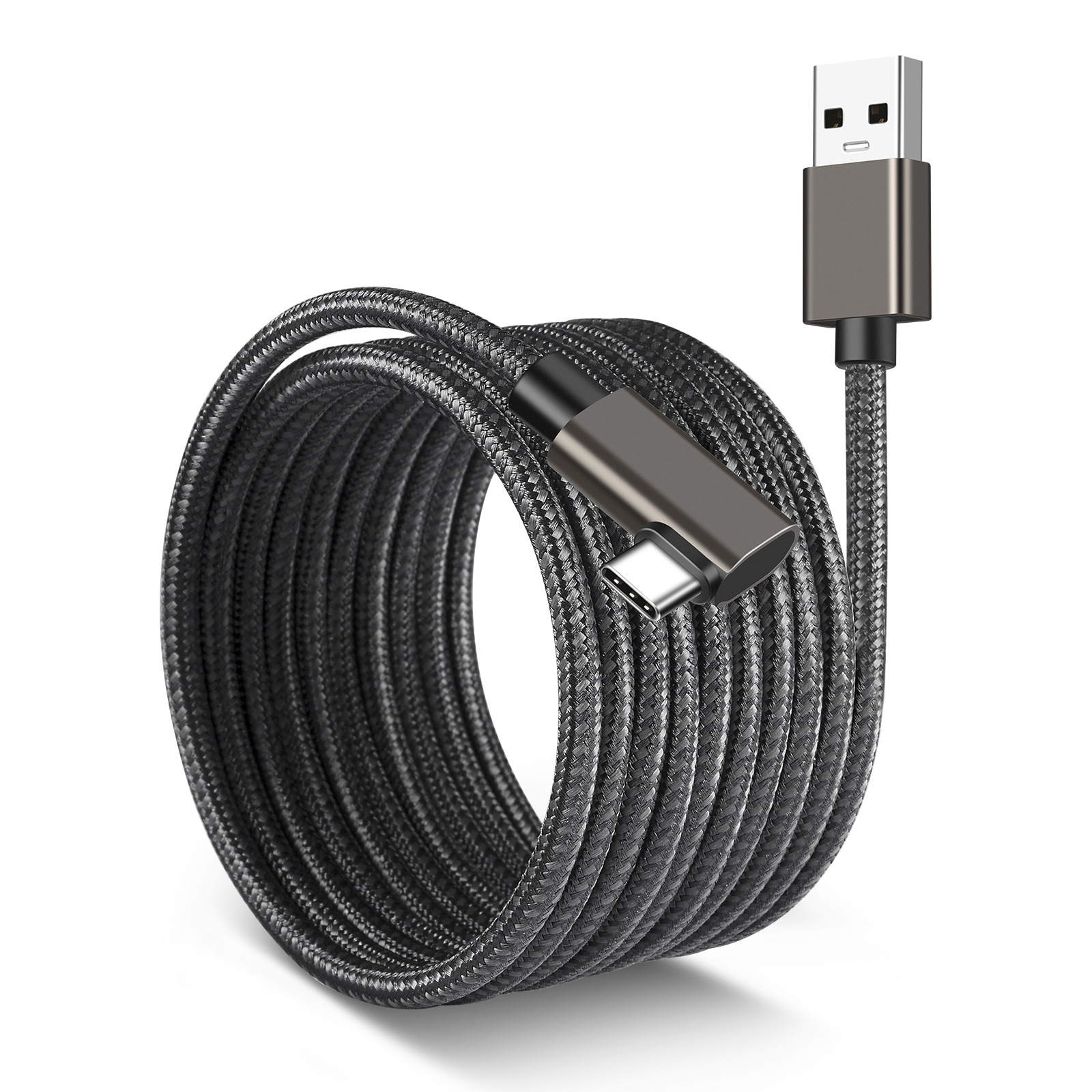 Link-kabel - VR-kabel kompatibel med Oculus Quest 2 DarkGrey 5 m