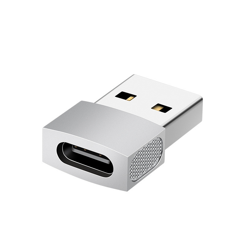 Adapter, USB-C til USB 2.0 Silver