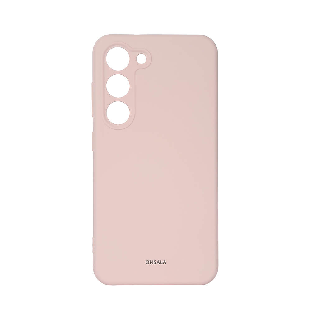 Mobilskal Silikon Chalk Pink - Samsung S23
