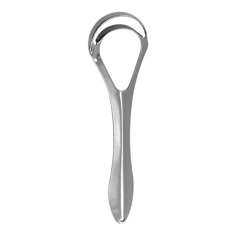 Tungeskrape i rustfritt stål Silver