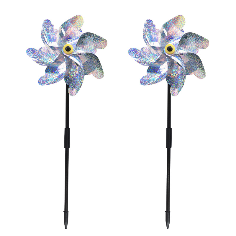 Vindspinnere / reflekterende fugleskremsler 2-pack