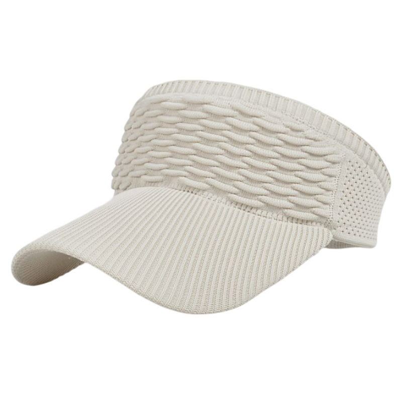Långbrättad Baseballkeps / Solskyddshat - Beige