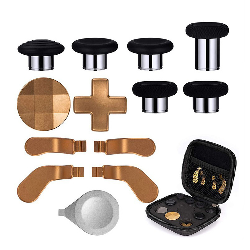 Tommelgrepspadler og D-pads for spillkontroll Gold Xbox One Elite / Xbox Elite Series 2