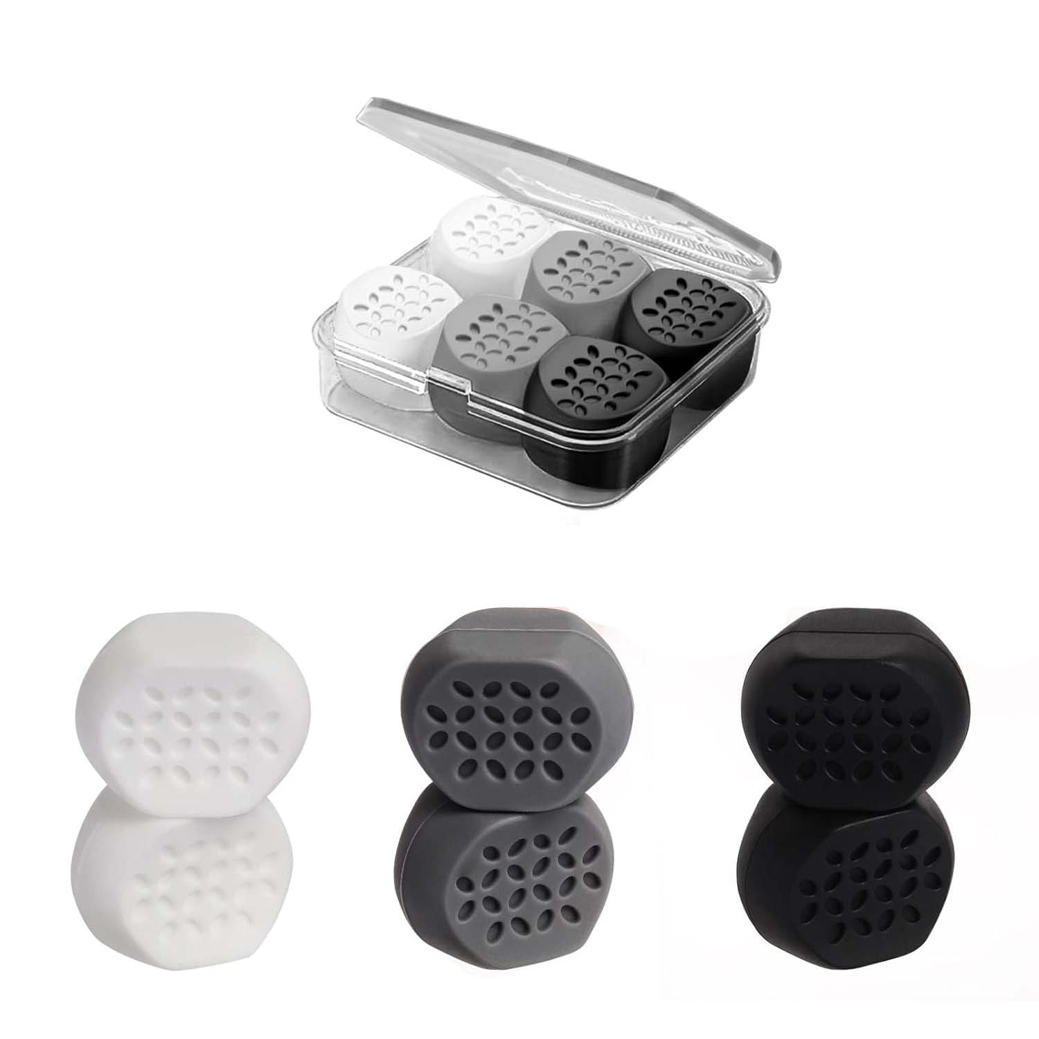 Kjevetrener, ansiktsmuskeltrener, 6-pakning