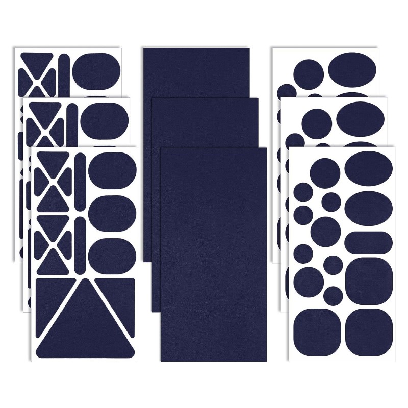 Självhäftande vattentäta reparationslappar Blue