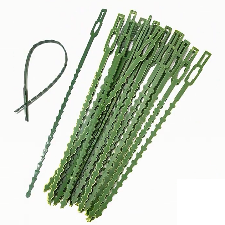 Kabelstrips for klatreplanter, 50-pakning Green
