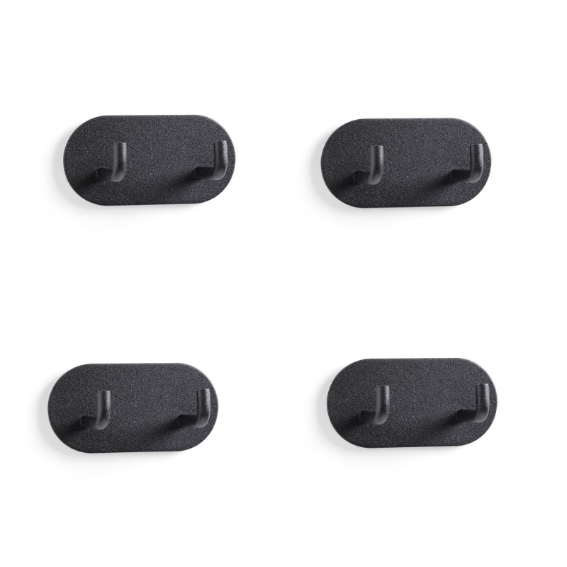 Lättfästa Väggkrokar för Badrum - 4 pack