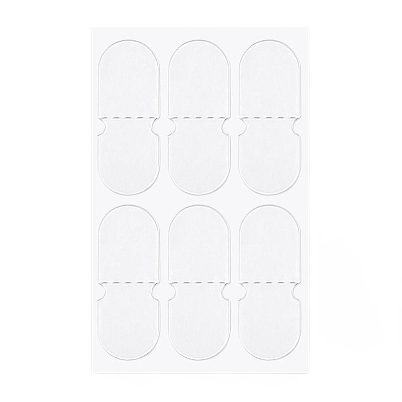 Osynliga Öronklistermärken, Örontejp - 10 ark Transparent