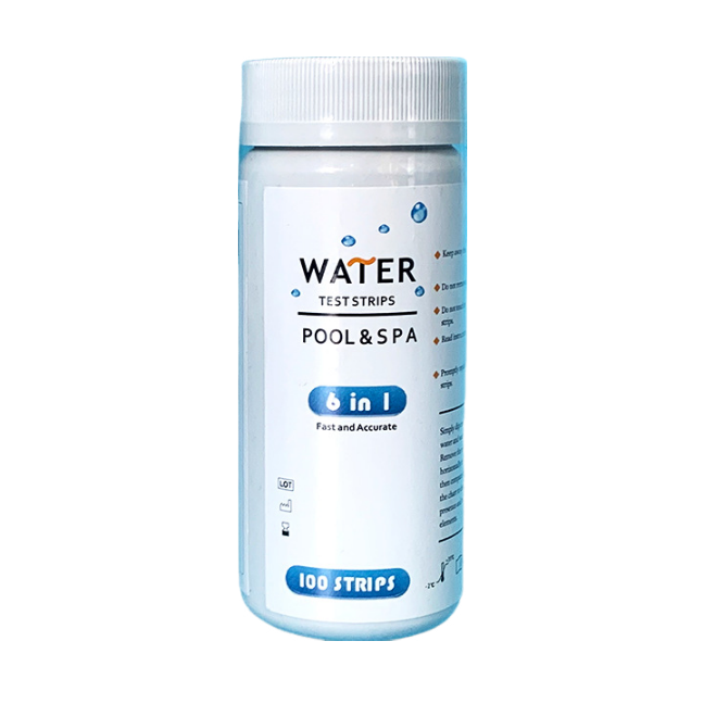 Teststrimler for vannkvalitet i bassenget - 100 stk.