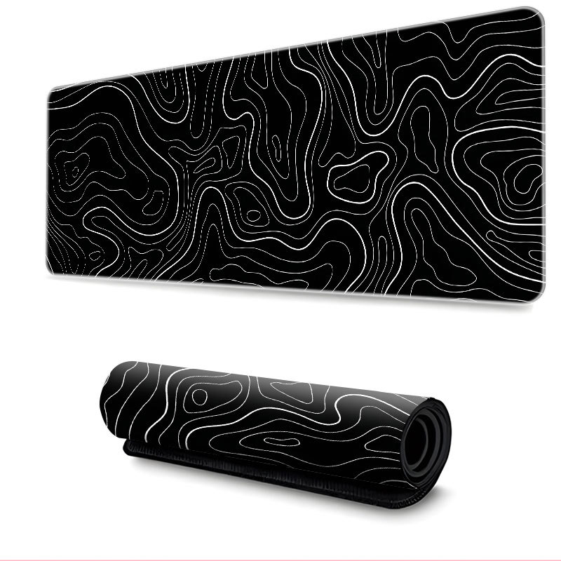 Skrivbordsunderlägg - Stor musmatta Black S