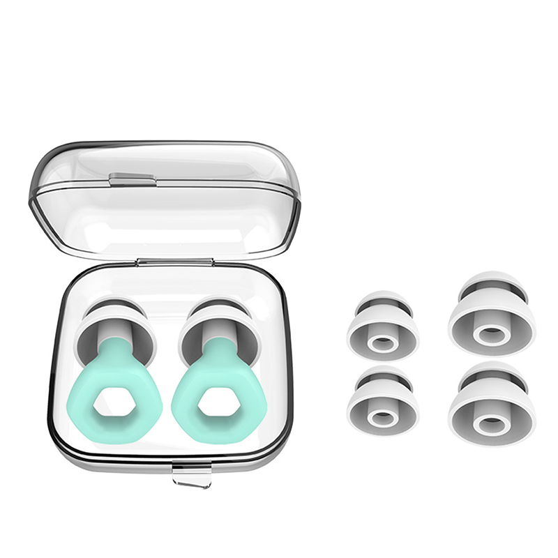 Støyreduserende ørepropper med to lag Red