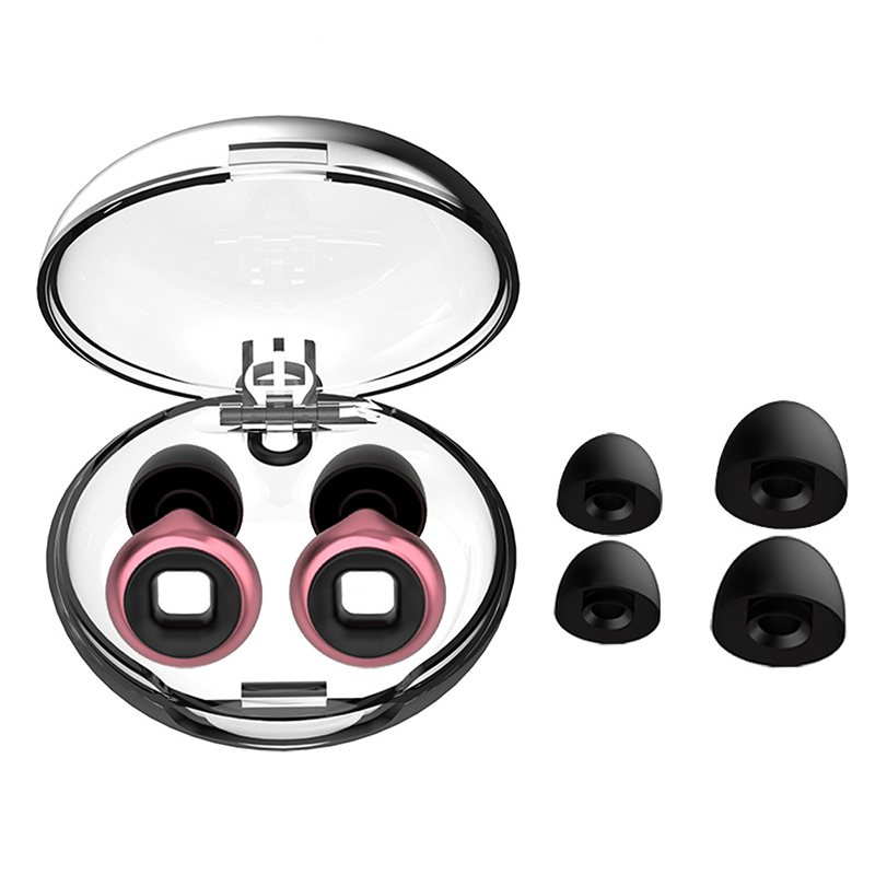 Støydempende ørepropper med god lysisolasjon Black