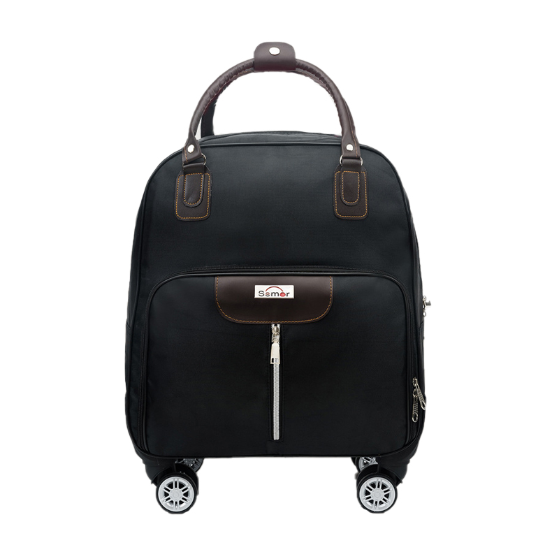 Kabinväska Resväska på hjul Black