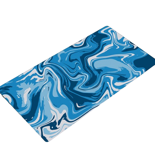 Musmatta med Vattentät yta Blue M