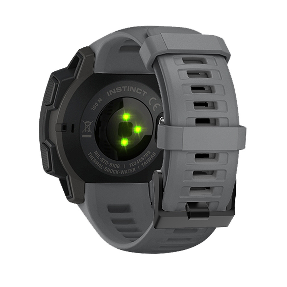 Silikonarmband för Garmin Instinct/Esports/Tide/Solar