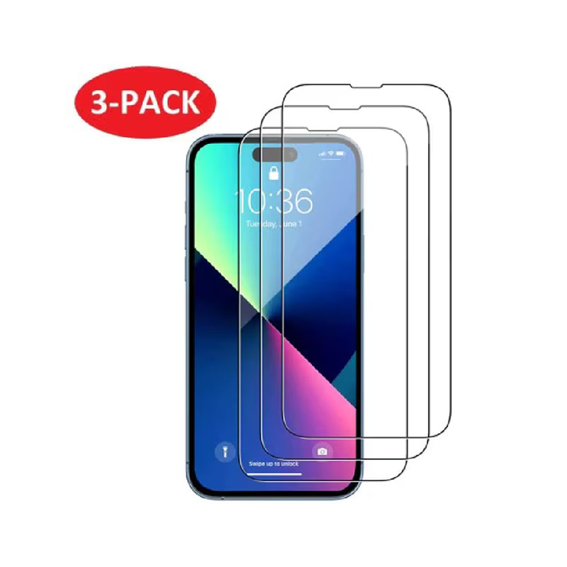 iPhone 14 skärmskydd i härdat glas (3-pack)