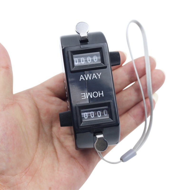 Dobbel scoreteller for golf