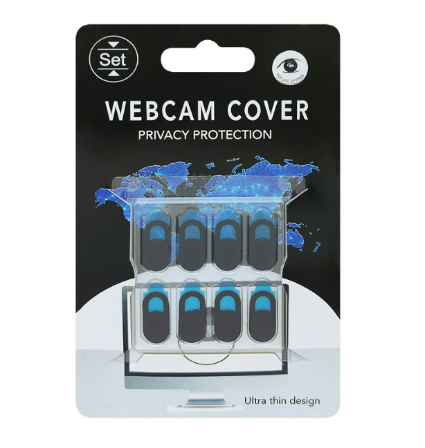 Personvern for webkamera Black 8-pack