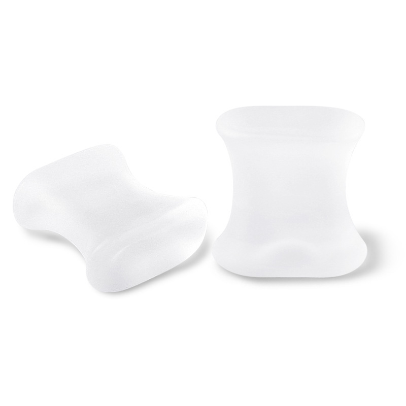 Gjennomsiktig tåseparator for overlappende tær L