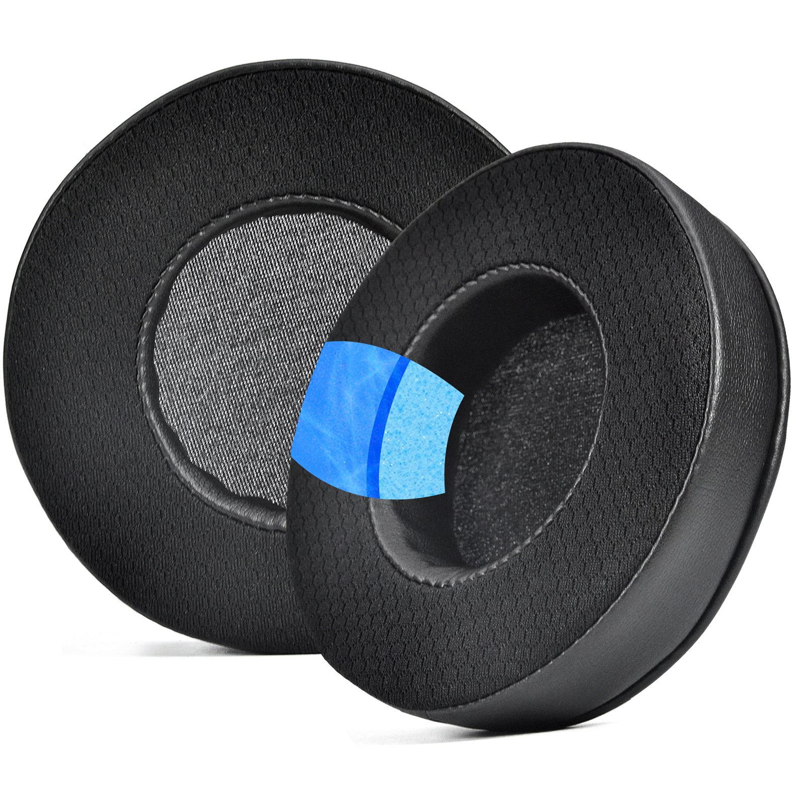 Svart Ersättande Öronkuddar För Beyerdynamic Dt880 / Dt990 / Dt770 Pro