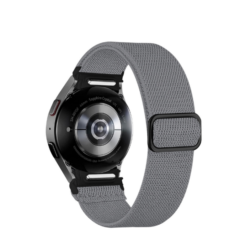Galaxy Watch 6-Armband med Justerbart Spänne DarkGrey