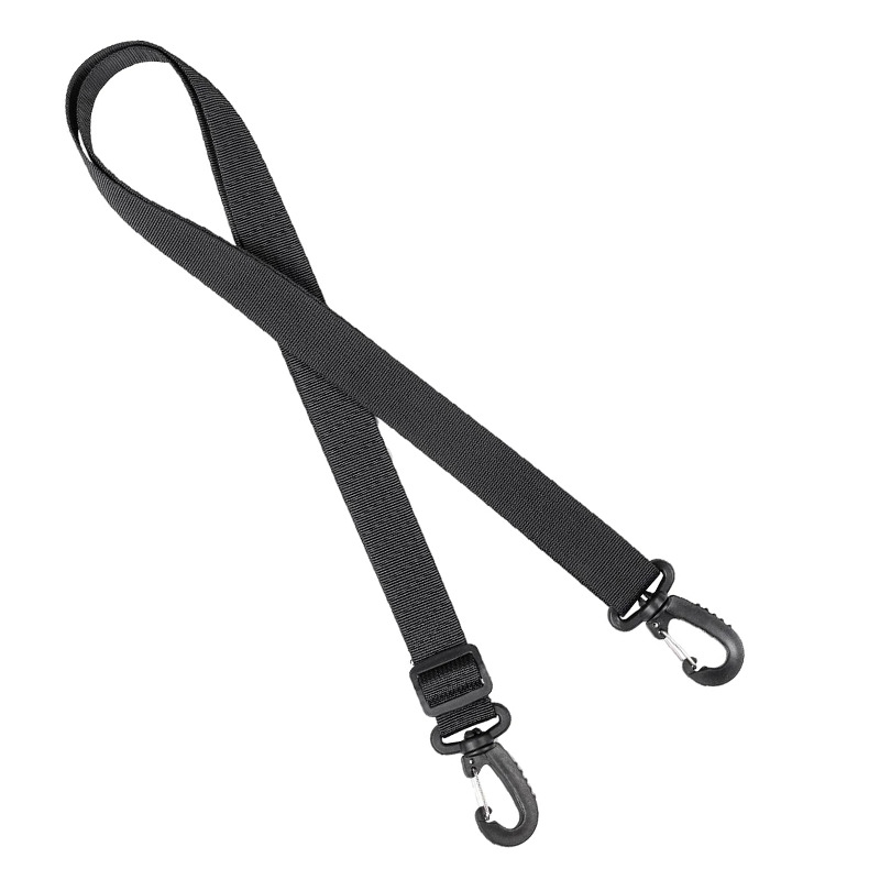 Multifunksjonell og justerbar skulderstropp Black