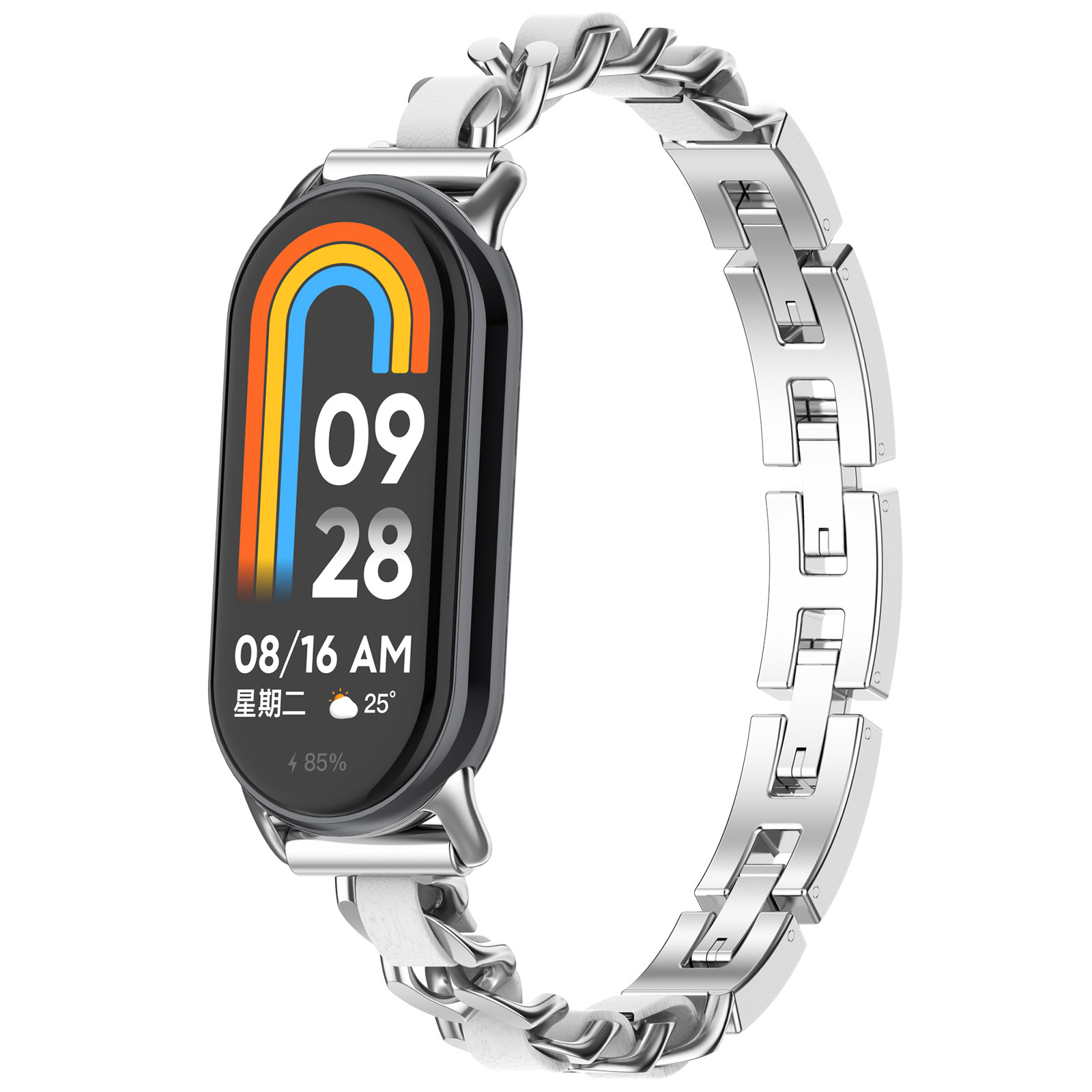 Klokkereim til Xiaomi Band 9/9 NFC Silver