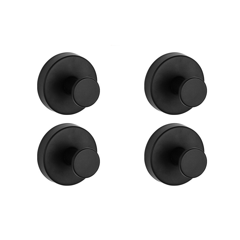 Väggkrokar med sugpropp, 4-pack