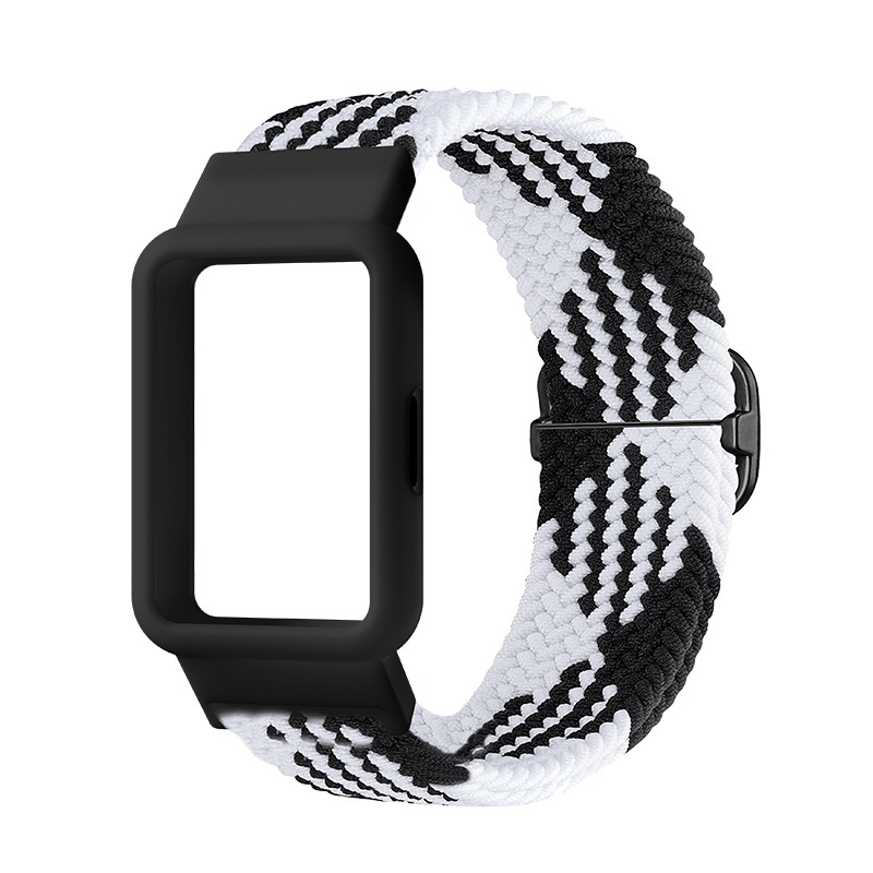 Klockarmband för Samsung Galaxy Fit3 Black+White