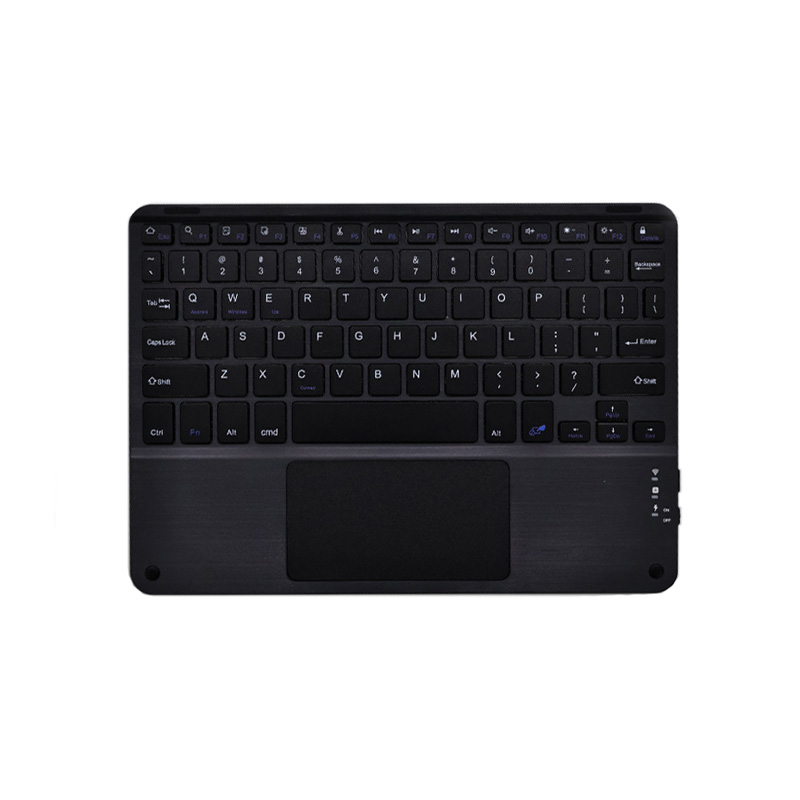 Trådlöst Tangentbord med Styrplatta för Surfplattor Black L