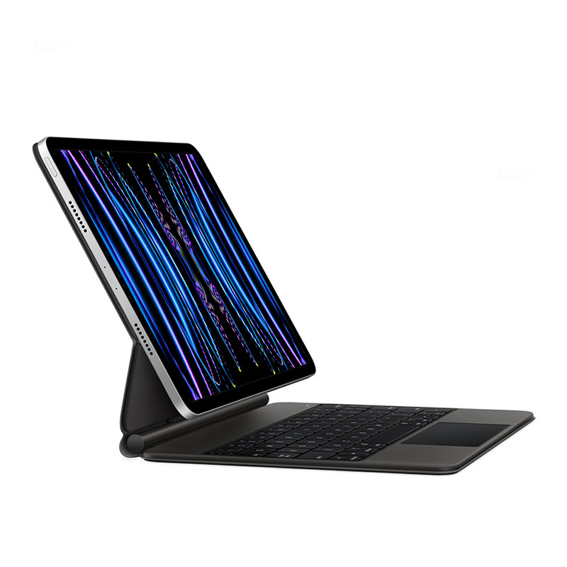 Skyddande fodral för iPad med Bluetooth-tangentbord DarkGrey iPad Pro 12.9 2018-2022