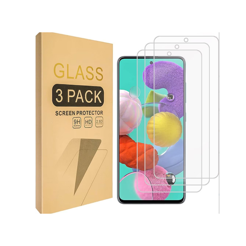 Skärmskydd i härdat glas (3-pack) Samsung Galaxy A51/M31S