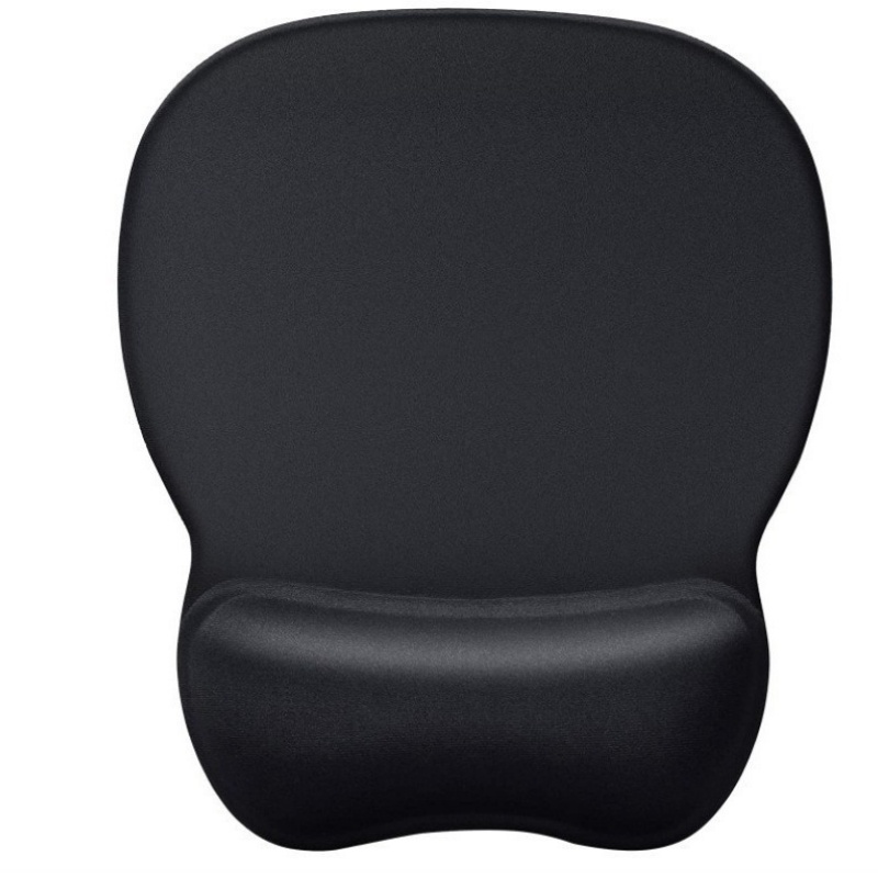 Ergonomisk Musmatta med Handledsstöd Black
