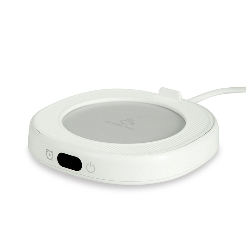 Smart krusvarmer med temperaturinnstillinger White