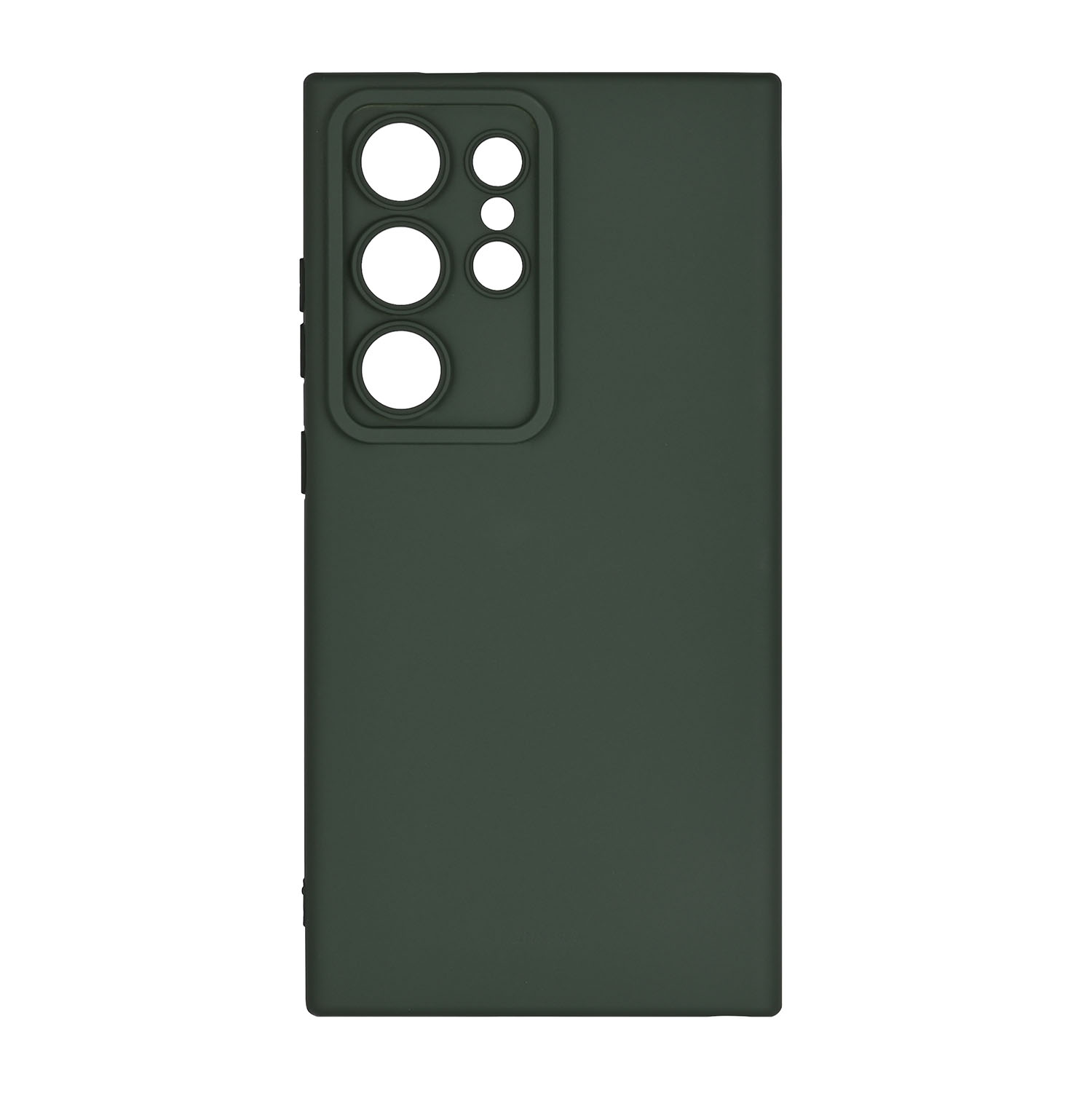 Mobilskal med Silikonkänsla Olive Green - Samsung S24 Ultra 5G