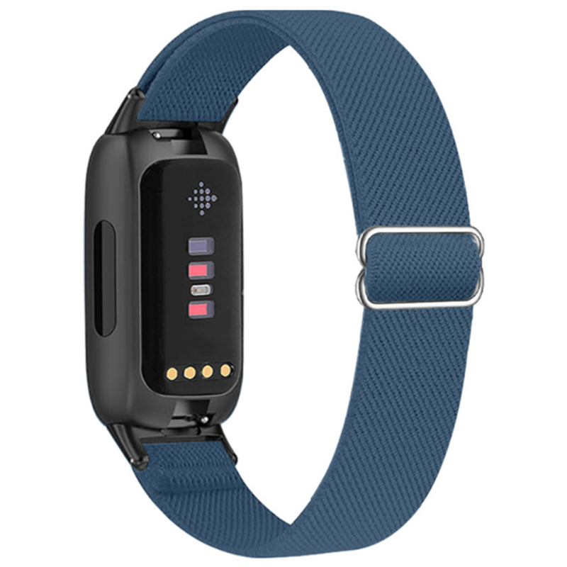 Fitbit Inspire 3 Armband i Elastiskt Nylon NavyBlue