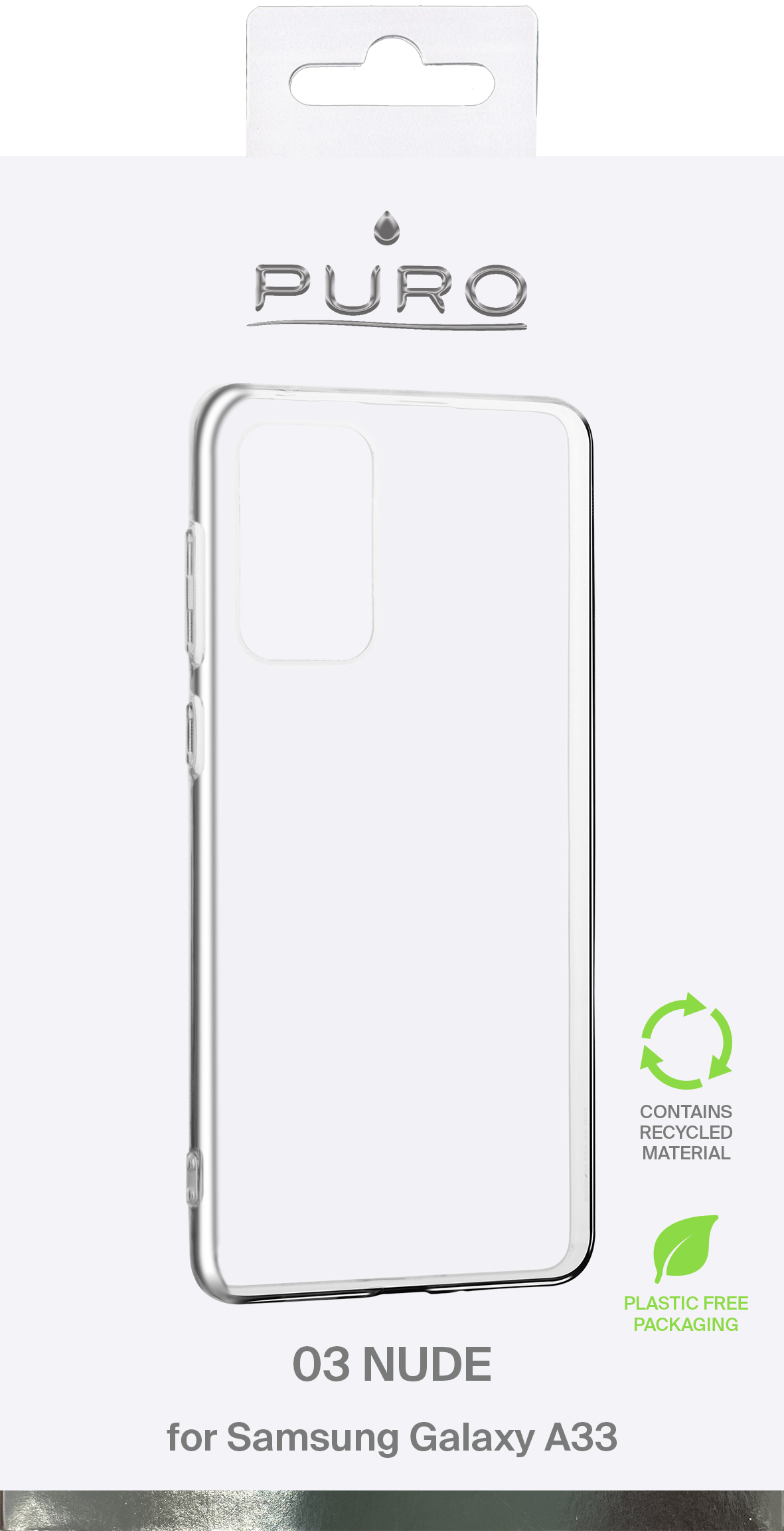 Samsung Galaxy A33 5G 0.3 Nude, Transparent