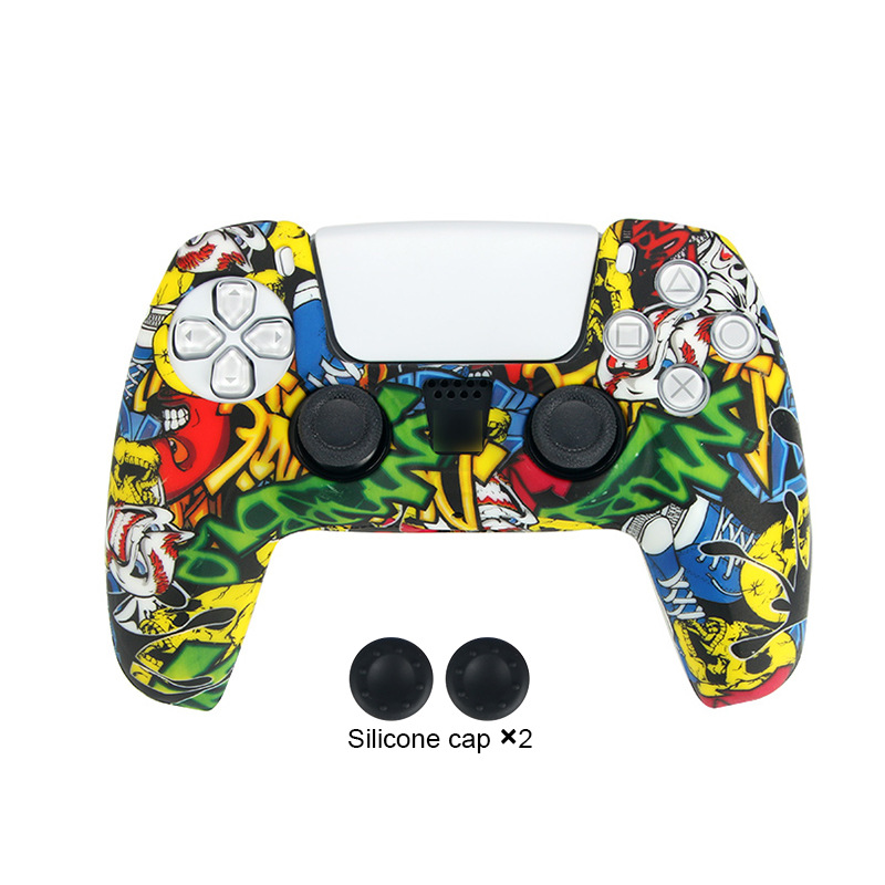 Camouflage Silikonetui for PS5-kontroller E