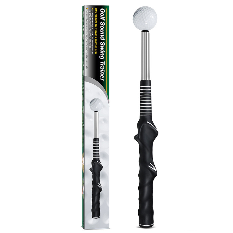 Bærbar golfsvingtrener Black