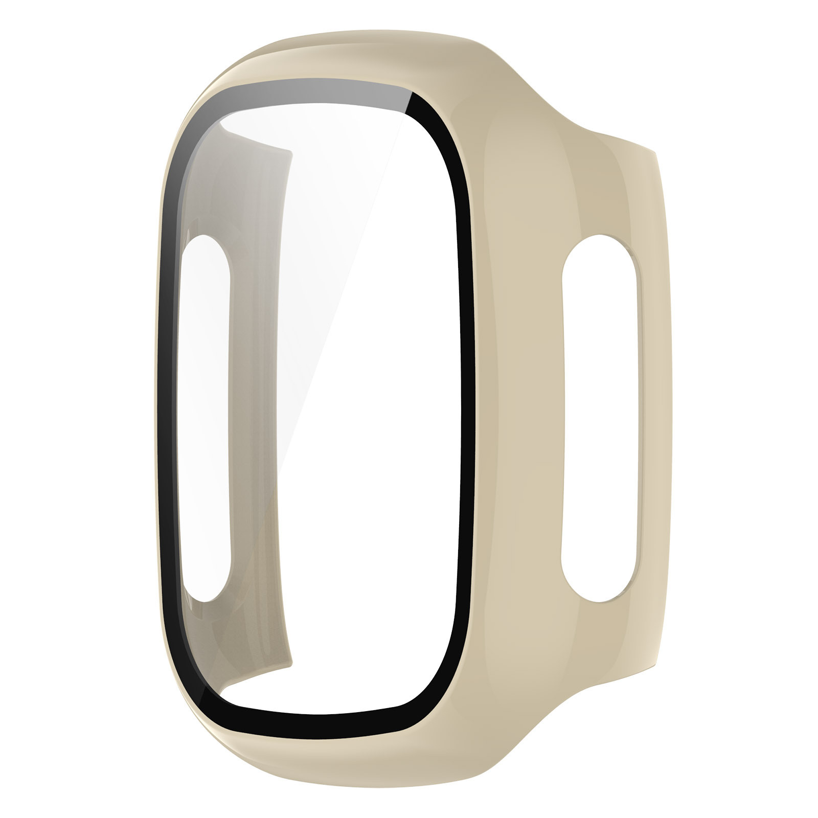 Etui i elfenbenshvit til Xplora X5 Play - PC og skjermbeskytter i herdet glass