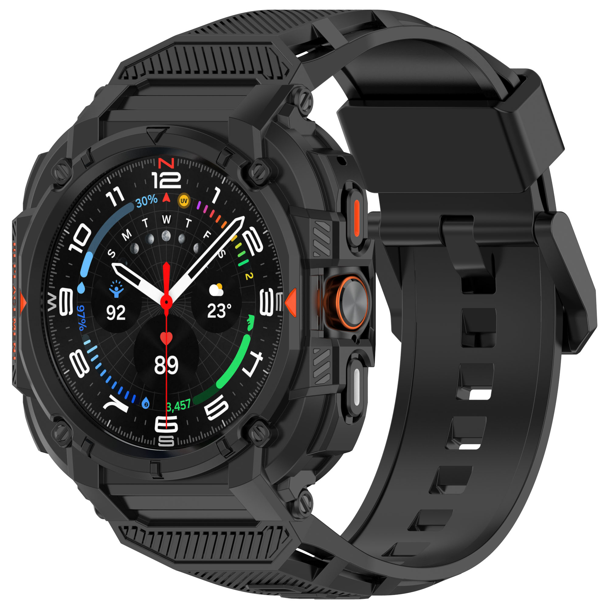 Samsung Watch Ultra 47MM Integrerat Armband Black