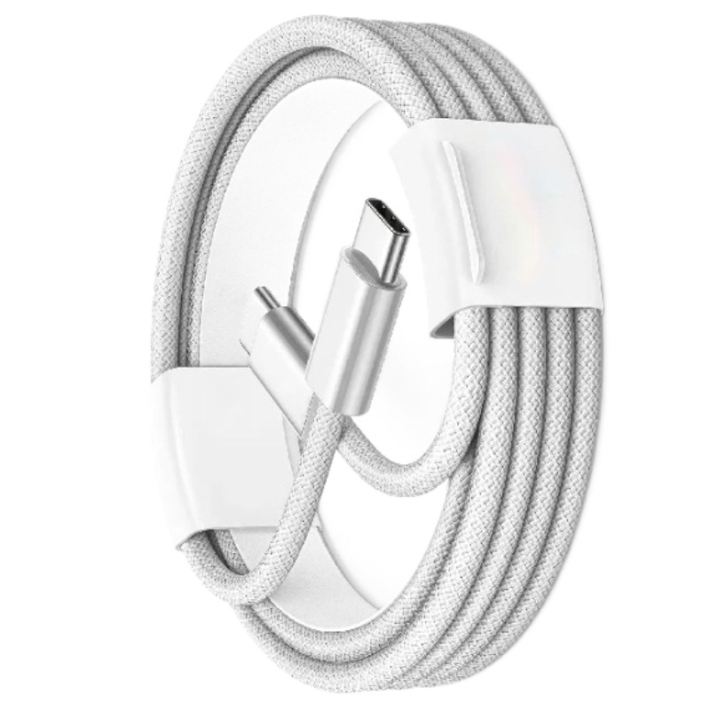 2-pakning USB C til USB C-kabel, 60 W hurtiglading kabel for iPhone 15/16 1m