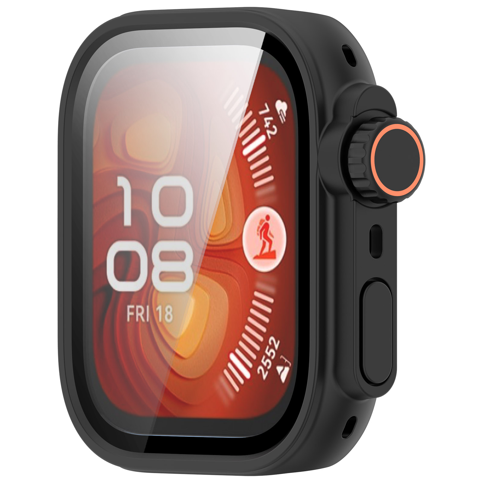 Huawei Watch Fit 4 til Apple Ultra 2 Konverteringsdeksel Black